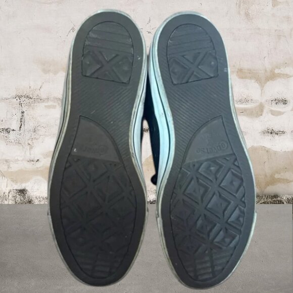 Converse Men's Black Low-Top All Star Sneakers Size 8.5 - Picture 6 of 6